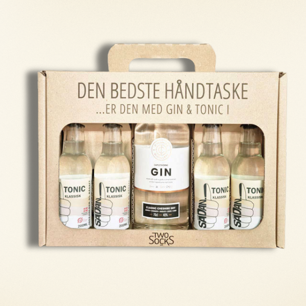 Capesthorne London Dry Gin Håndtaske med Sådan! Klassisk Tonic