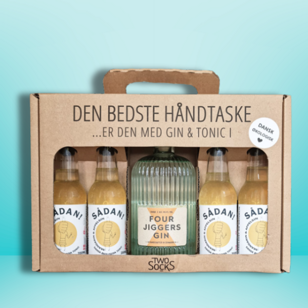 Four Jiggers Gin Håndtaske med Sådan! Mandarin & Appelsin Tonic
