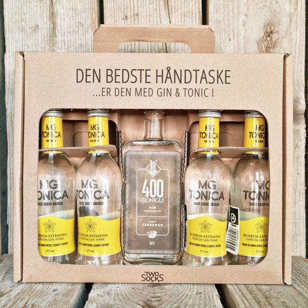 400 Conigli Cardamom Gin Håndtaske med MG Tonica