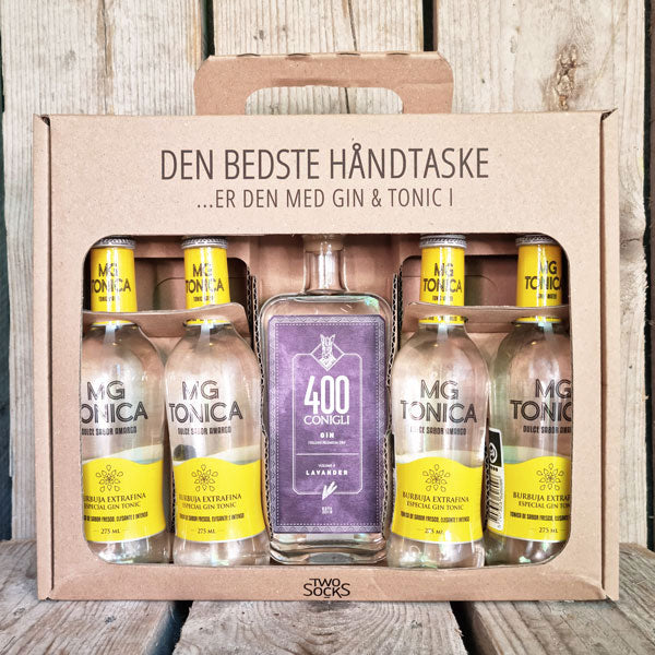 400 Conigli Lavender Gin Håndtaske med MG Tonica