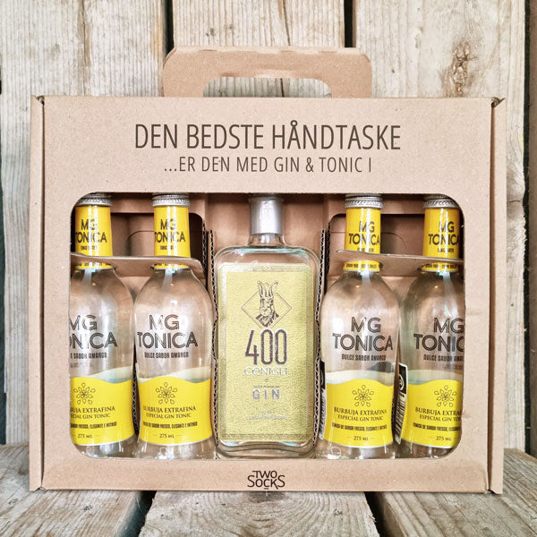 400 Conigli Lemon Verbena Gin Håndtaske med MG Tonica