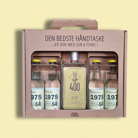 400 Conigli Lemon Verbena Gin Håndtaske med 1975 Citrus Tonic