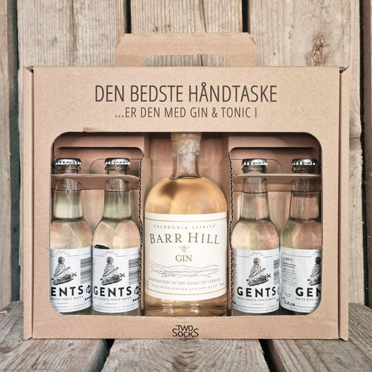 Barr Hill Gin Håndtaske med Gents Tonic