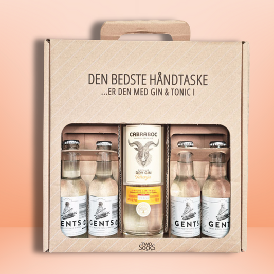 Cabraboc Dry Gin Taronja Håndtaske med Gents Tonic