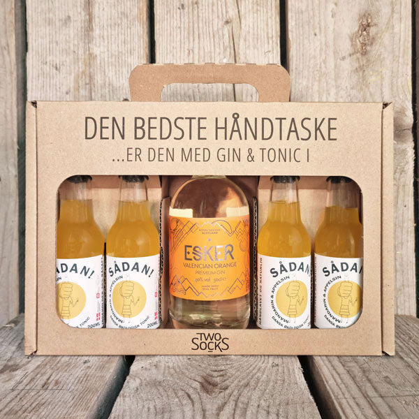 Esker Valencian Orange Gin Håndtaske med Sådan! Mandarin & Appelsin Tonic