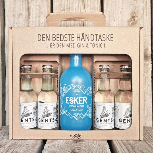 Esker Premium Gin Håndtaske med Gents Tonic