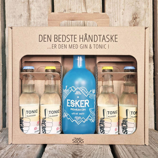 Esker Premium Gin Håndtaske med Sådan! Klassisk Tonic