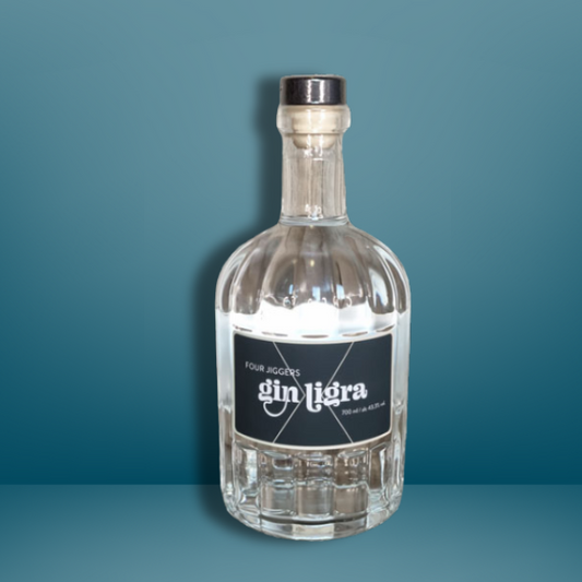 Four Jiggers Gin Ligra 500 ml. Dansk Gin
