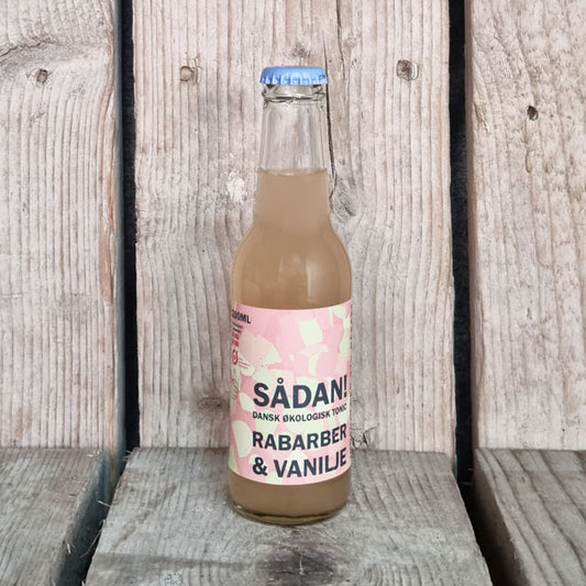 Sådan! Rabarber & Vanilje Tonic