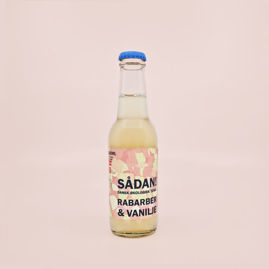 Sådan! Rabarber & Vanilje Tonic