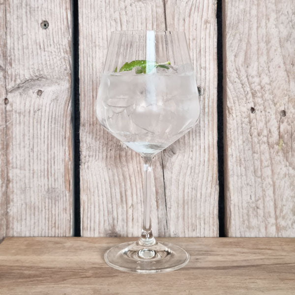 Champagnebrus Gin & Tonic i glas